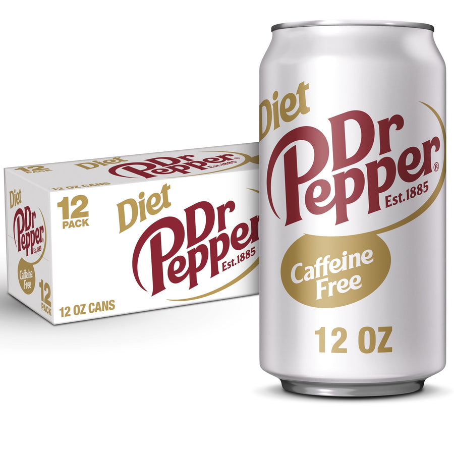 Caffeine Free Diet Dr Pepper Soda B1